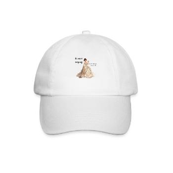 Junggesellenabschied für Sie - Baseballkappe - Weiß/Weiß - Vorne