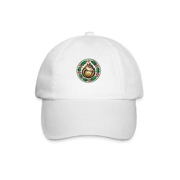 Chipmunk Christmas - Baseball Cap - white/white - Front