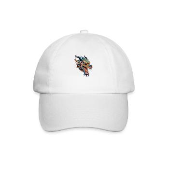 Dragon - Baseball Cap - white/white - Front