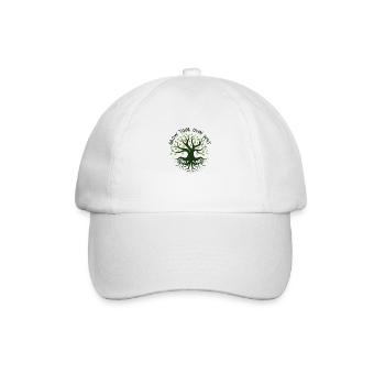 Grow your own way - Baseball Cap - white/white - Front
