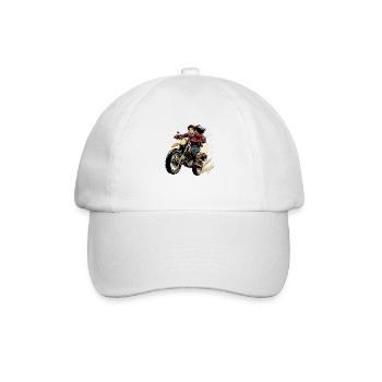 Adventure Unleashed : Découvrez votre propre chemin ! - Casquette classique - blanc/blanc - Devant