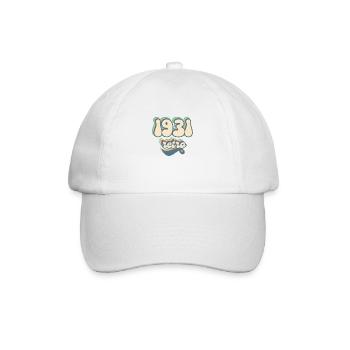 1931 retro idée cadeau - Casquette classique - blanc/blanc - Devant