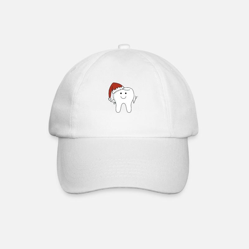 Dent de Noël - Casquette classique - blanc/blanc