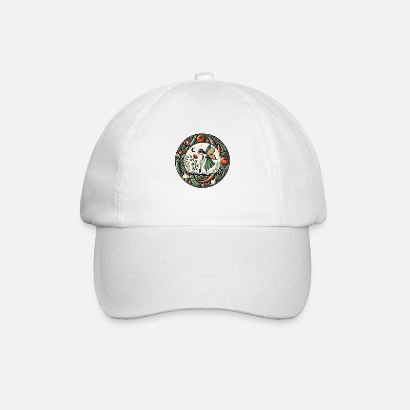 Fée de la ferme maraîchère - Casquette classique - blanc/blanc