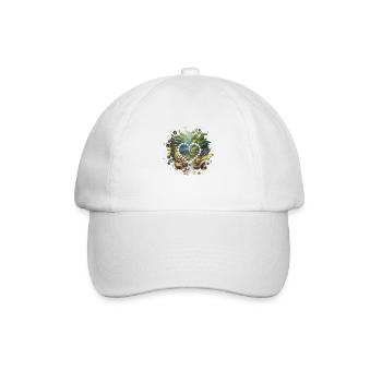 Tranquil Nature Love - Baseball Cap - white/white - Front