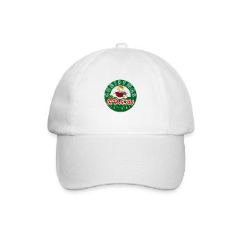 Équipage de Noël avec bonhomme de neige - Casquette classique - blanc/blanc - Devant