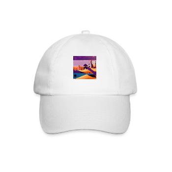 Desert Life - Baseball Cap - white/white - Front