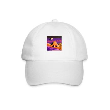 Un lieu secret - Casquette classique - blanc/blanc - Devant