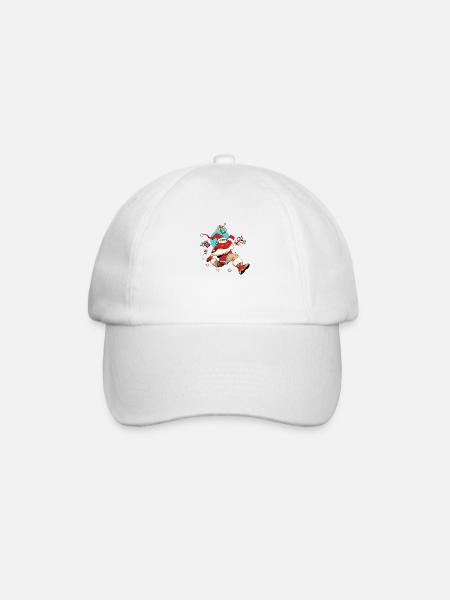 Runner Santa - Casquette classique - blanc/blanc