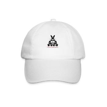 Pumpernickel Gym Training Funny - Baseball Cap - white/white - Front