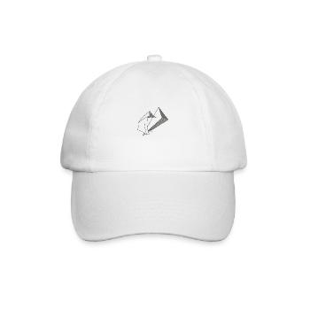 Figurine graphique fantaisie - Casquette classique - blanc/blanc - Devant