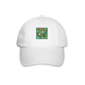 Bouquet d’escargots - Casquette classique - blanc/blanc - Devant
