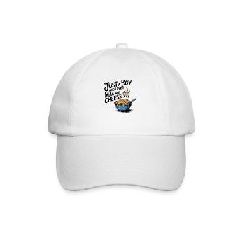 Love for Mac 'n' Cheese - Baseball Cap - white/white - Front