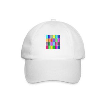 Portes - Casquette classique - blanc/blanc - Devant