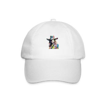 American Woman Western Country Tradition Culture - Baseball Cap - white/white - Front