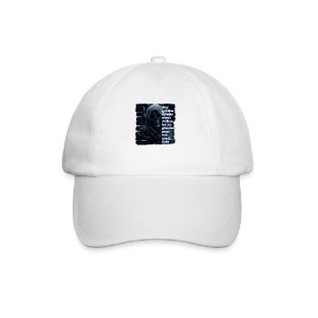 Le temps est notre atout le plus précieux. - Casquette classique - blanc/blanc - Devant