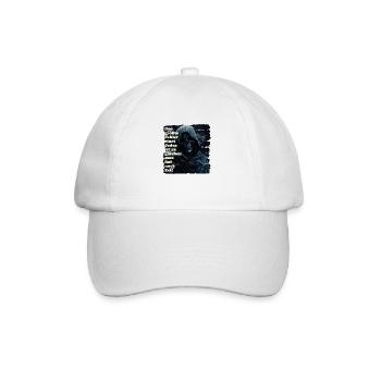 La vie est finie - Casquette classique - blanc/blanc - Devant