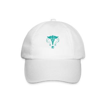 Infirmière - Infirmière - Battement de coeur - Casquette classique - blanc/blanc - Devant