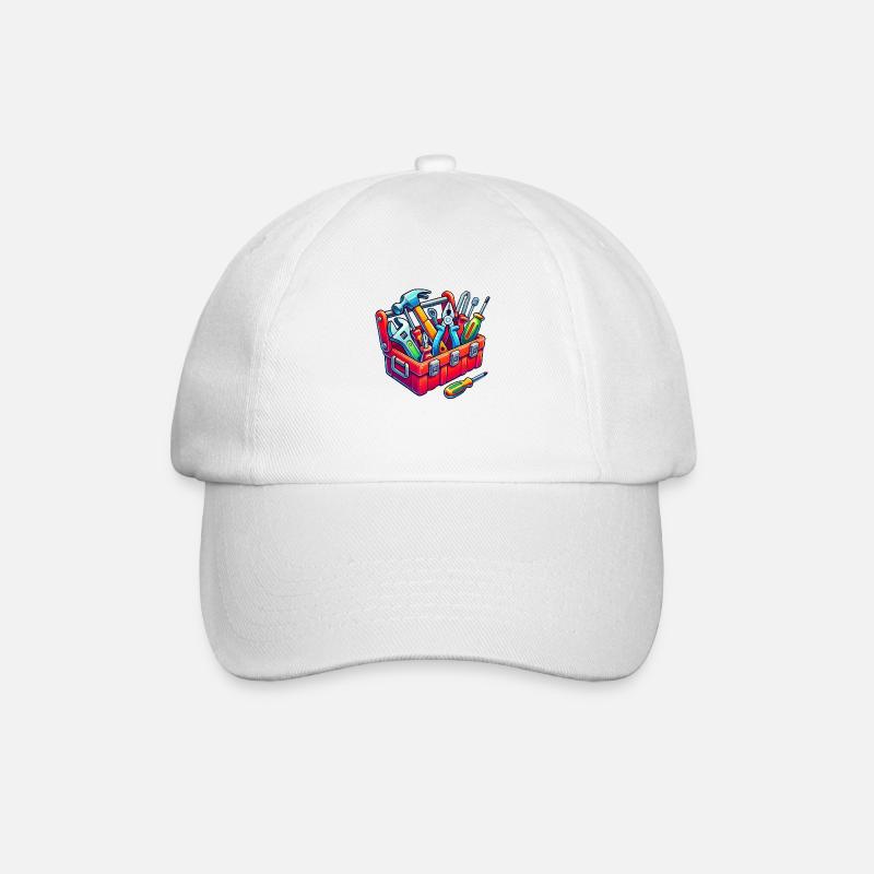 Boîte à outils - Casquette classique - blanc/blanc