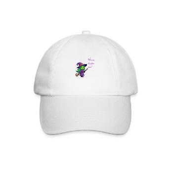 hexen dürfen das - Baseballkappe - Weiß/Weiß - Vorne
