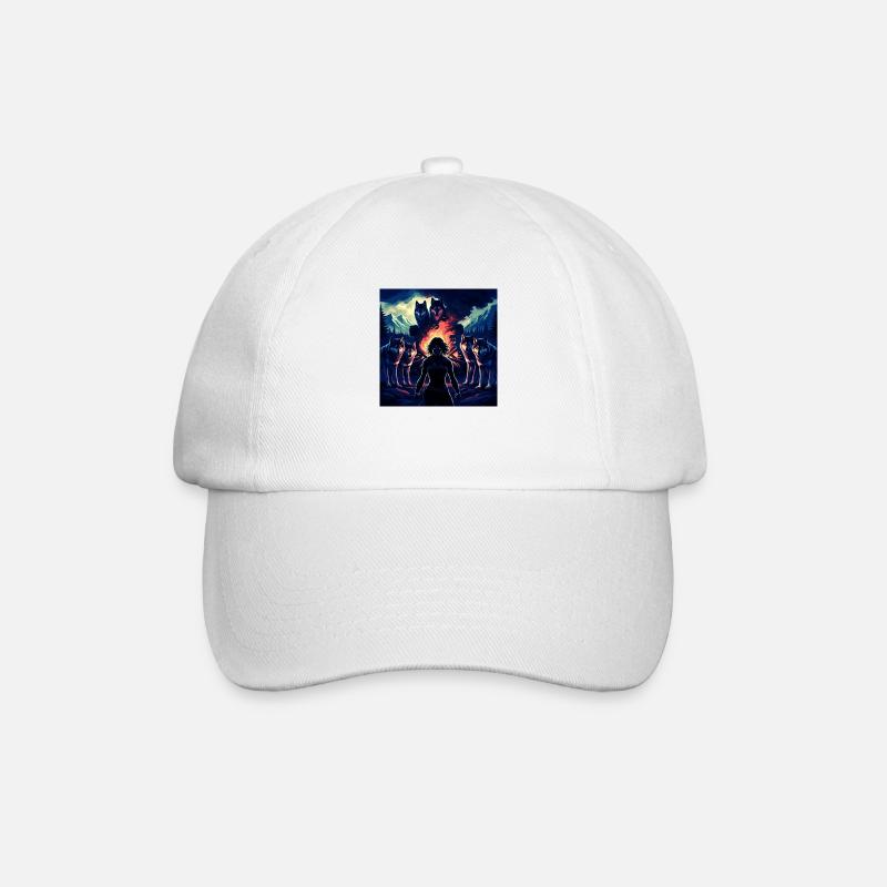 Primal Guerrière - Casquette classique - blanc/blanc