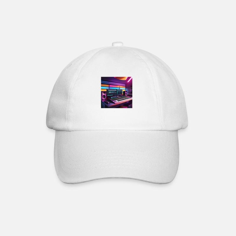 Studio - Casquette classique - blanc/blanc