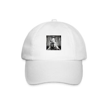 Drôle de Capybara OVNI Alien - Casquette classique - blanc/blanc - Devant