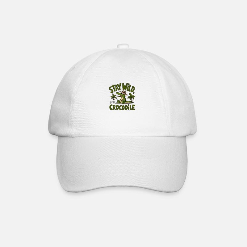 Ambiance crocodile sauvage - Casquette classique - blanc/blanc