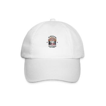 je peux pas j'ai studio avec Bieber - Casquette classique - blanc/blanc - Devant