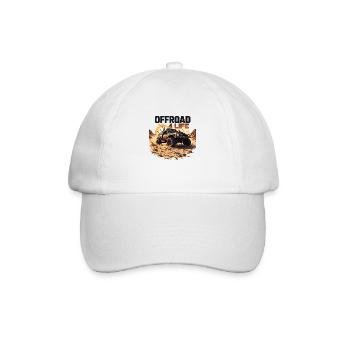 offroad 4 life 0022457 - Baseballkappe - Weiß/Weiß - Vorne
