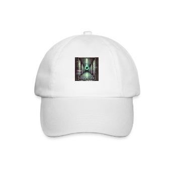 weirdcore Lost in the Liminal - Baseball Cap - white/white - Front