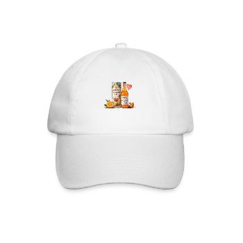 lemonade love - Baseballkappe - Weiß/Weiß - Vorne