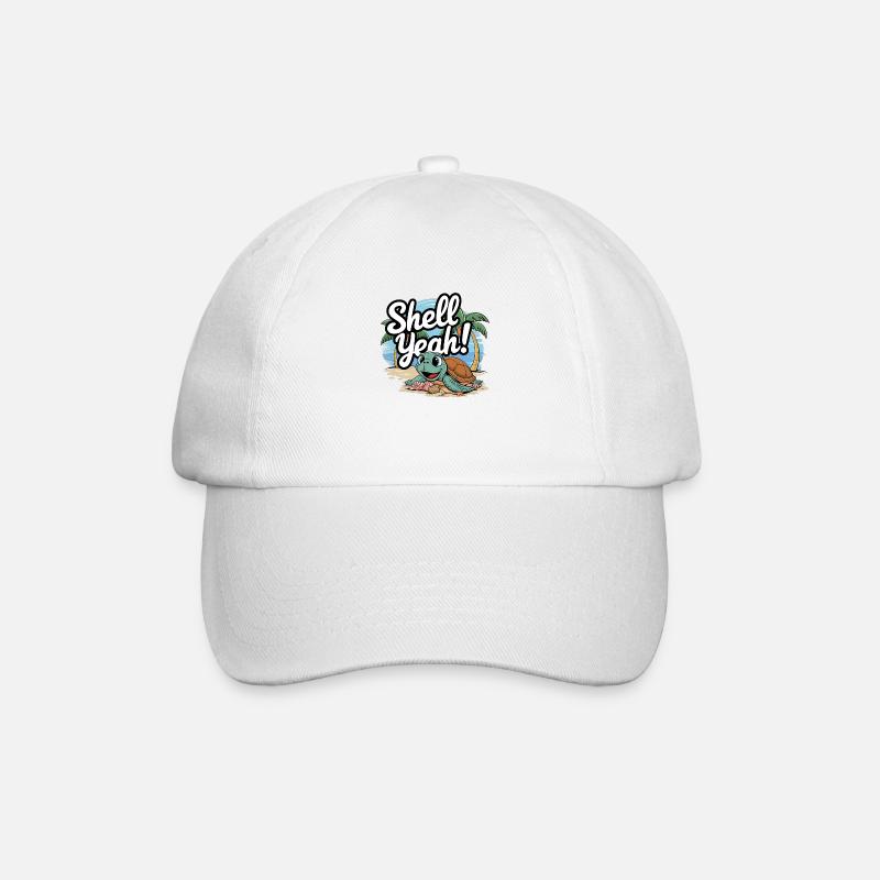 Shell Yeah - Baseballkappe - Weiß/Weiß
