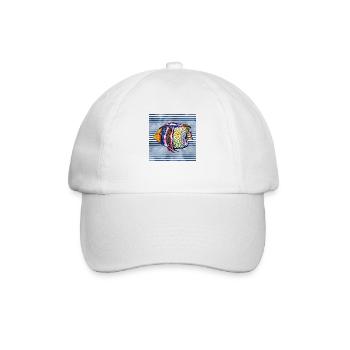 Poisson - Casquette classique - blanc/blanc - Devant