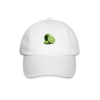 Limette - Baseballkappe - Weiß/Weiß - Vorne