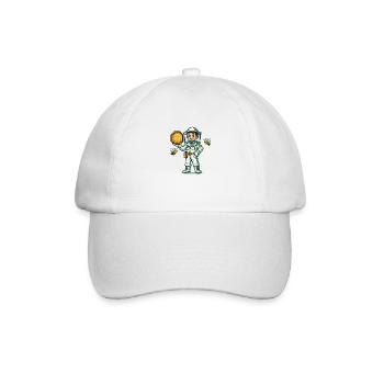 imker bienen - Baseballkappe - Weiß/Weiß - Vorne