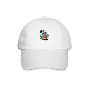 Tropical Quokka - Casquette classique - blanc/blanc - Devant