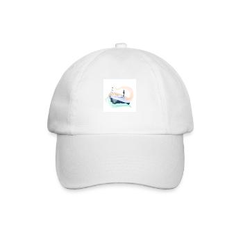 Holiday cruise - Baseball Cap - white/white - Front