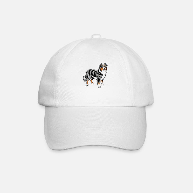 Berger Australien - Casquette classique - blanc/blanc