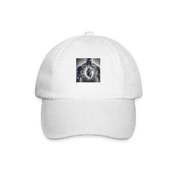 Broken Starch - Baseball Cap - white/white - Front