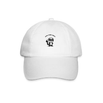 Skunk Comic Cool - Baseball Cap - white/white - Front