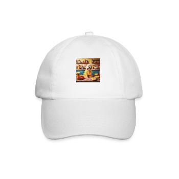 copilot image 1739294155524 - Baseballkappe - Weiß/Weiß - Vorne