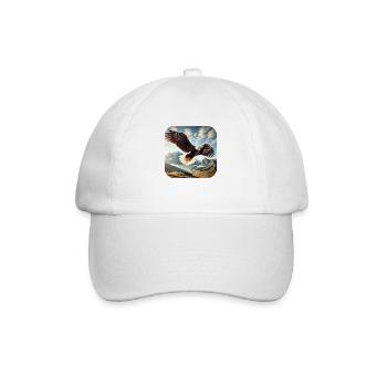 Pygargue à tête blanche - Casquette classique - blanc/blanc - Devant