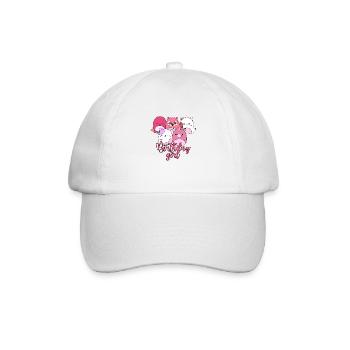 Cute Squishmallow Birthday Girl - Baseball Cap - white/white - Front