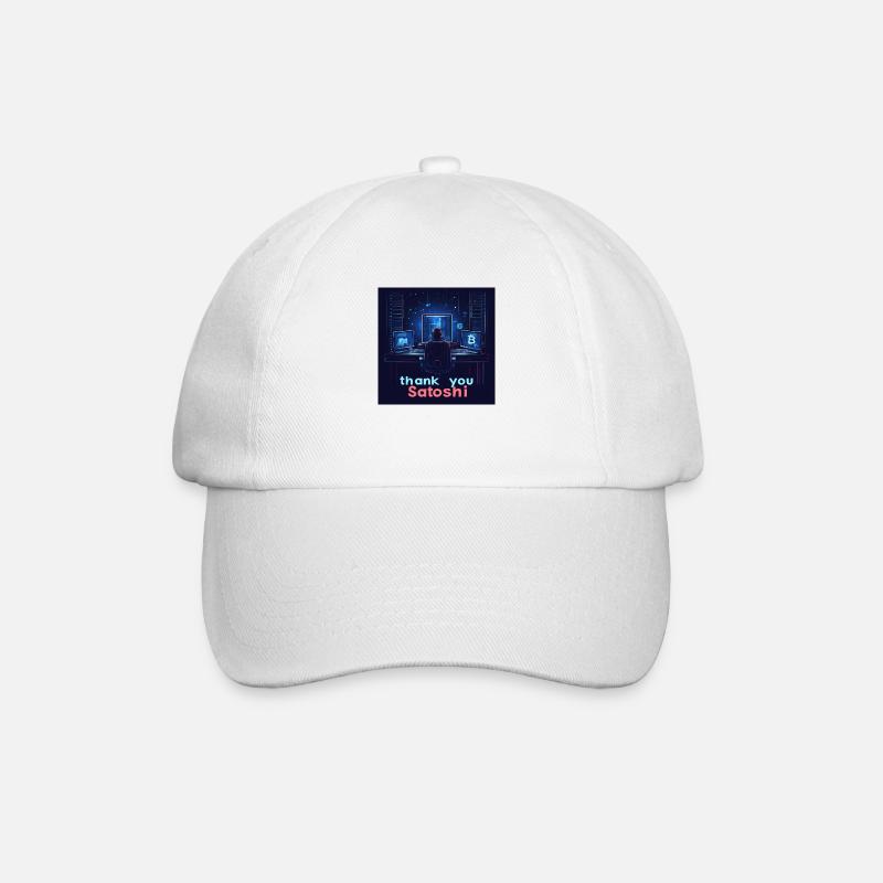 Bitcoin Satoshi - Casquette classique - blanc/blanc