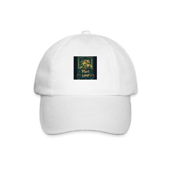Plant lover - Baseballkappe - Weiß/Weiß - Vorne