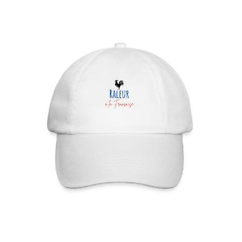 Raleur à la Française - Casquette classique - blanc/blanc - Devant