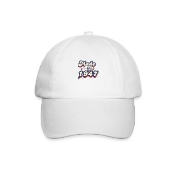 Made in 1947 Retro - Baseball Cap - white/white - Front