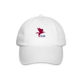 Pegasus - The winged horse // URBAN STREETWEAR - Baseball Cap - white/white - Front