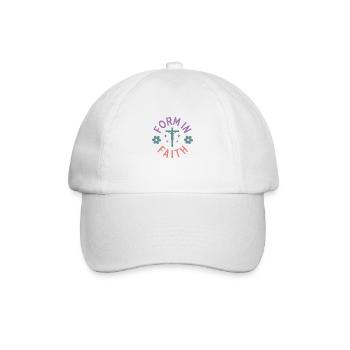 Form In Faith - Baseball Cap - white/white - Front